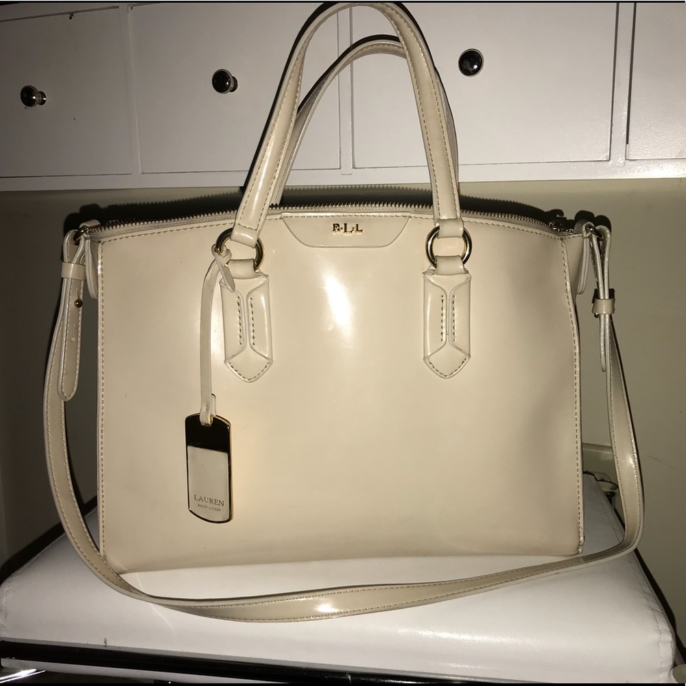 Ralph Lauren Patent Leather Purse Bag